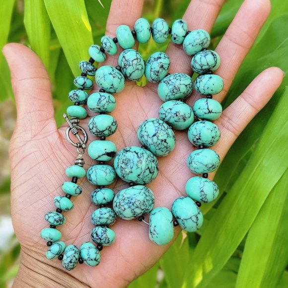 Chunky huge fabulous Southwest large graduating spiderweb - Main Image